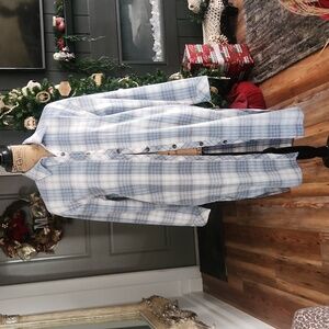 Akaiv Flannel Duster Shirt